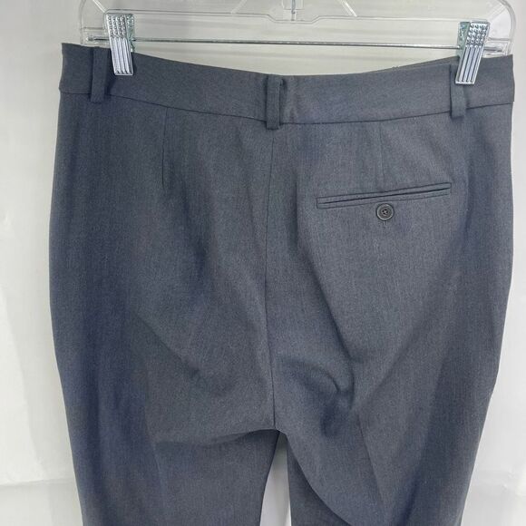 CHAPS Women's Dress Pants Career Trousers Straight Leg Work Pockets Gray Size 6 - Picture 10 of 14
